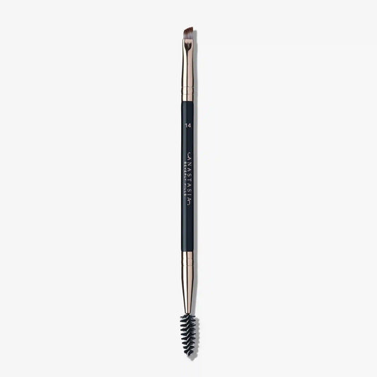 Brush 14 - Duo Brow/Eye Liner Angled Cut/Spooley